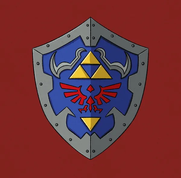 Hylian_Shield_-_Red