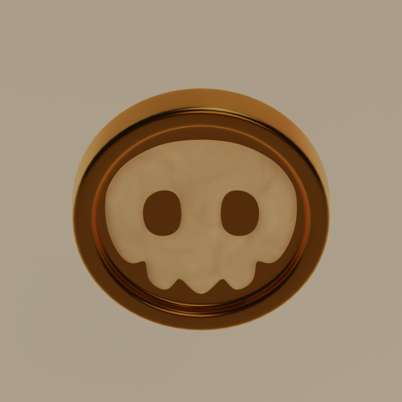 skull coin