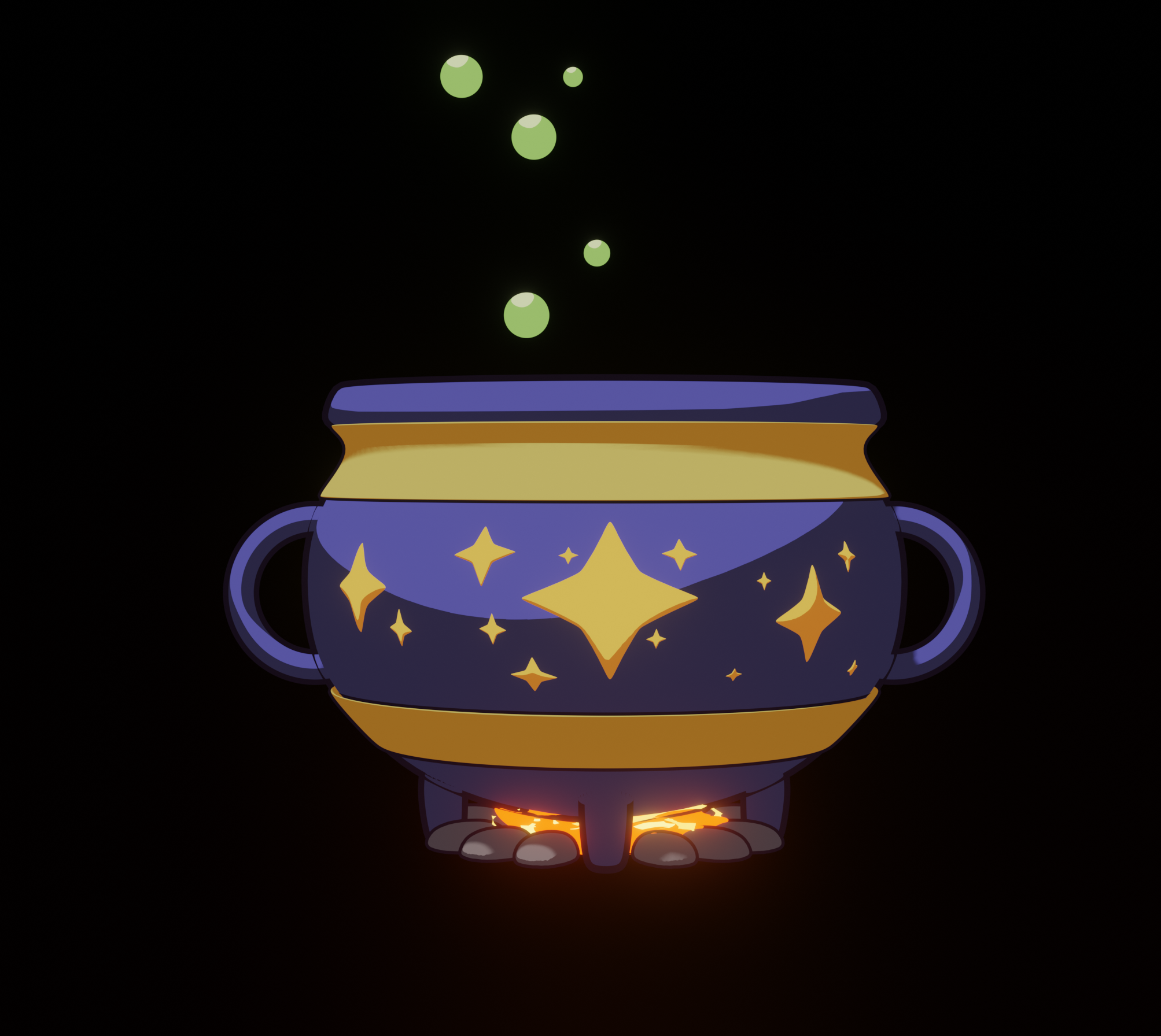 Animated Cauldron