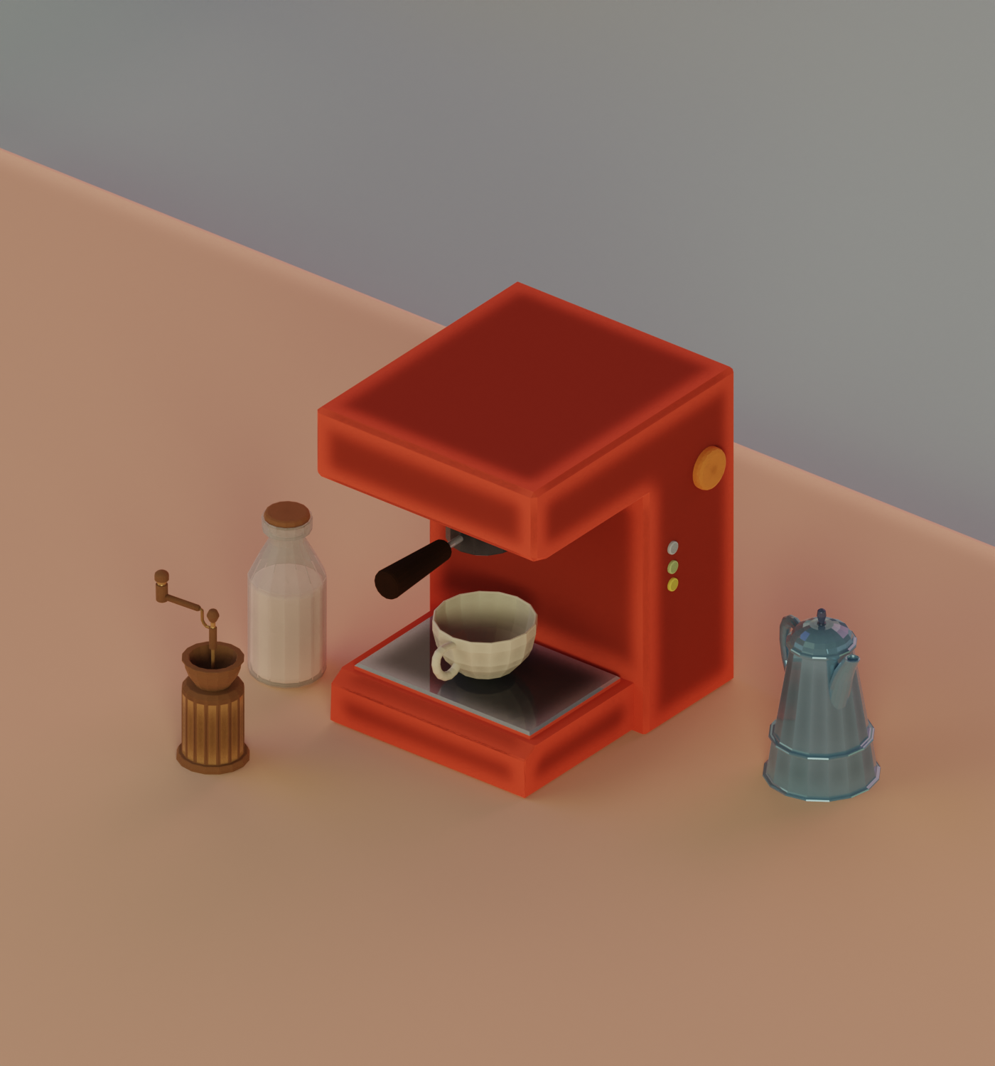 Low Poly 3D Props